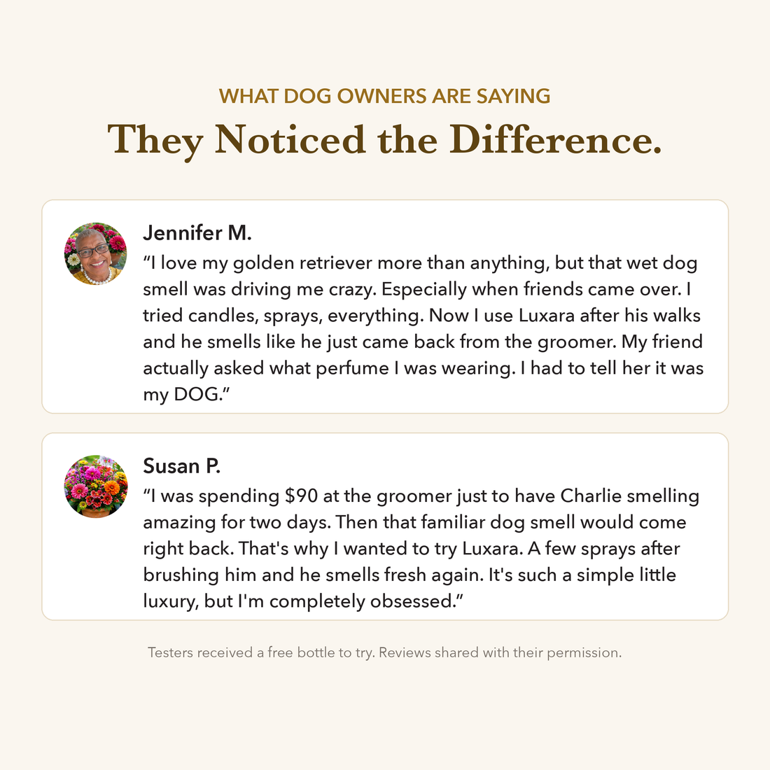 What dog owners are saying
