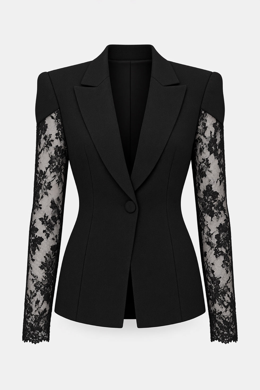 Alix — Blazer manches en dentelle