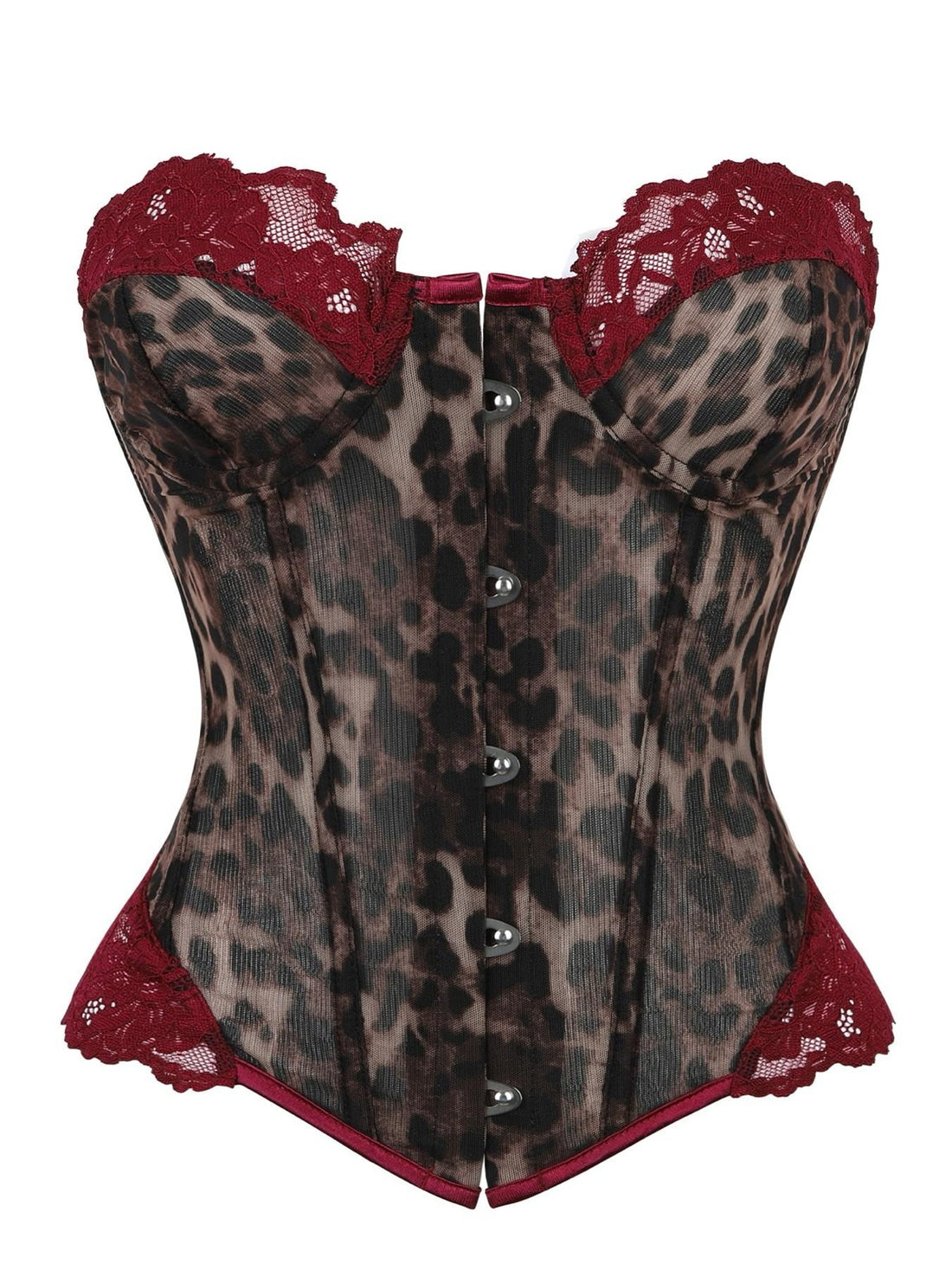 Leonora corset léopard