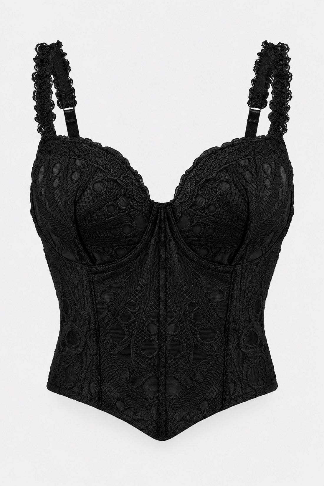 Nocturna — Bustier en dentelle à laçage