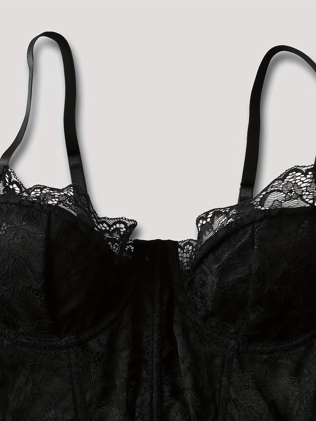 Vespera — Robe bustier satin et dentelle