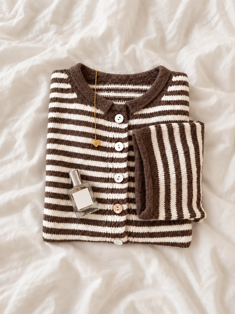 Gisèle Cardigan Chocolate