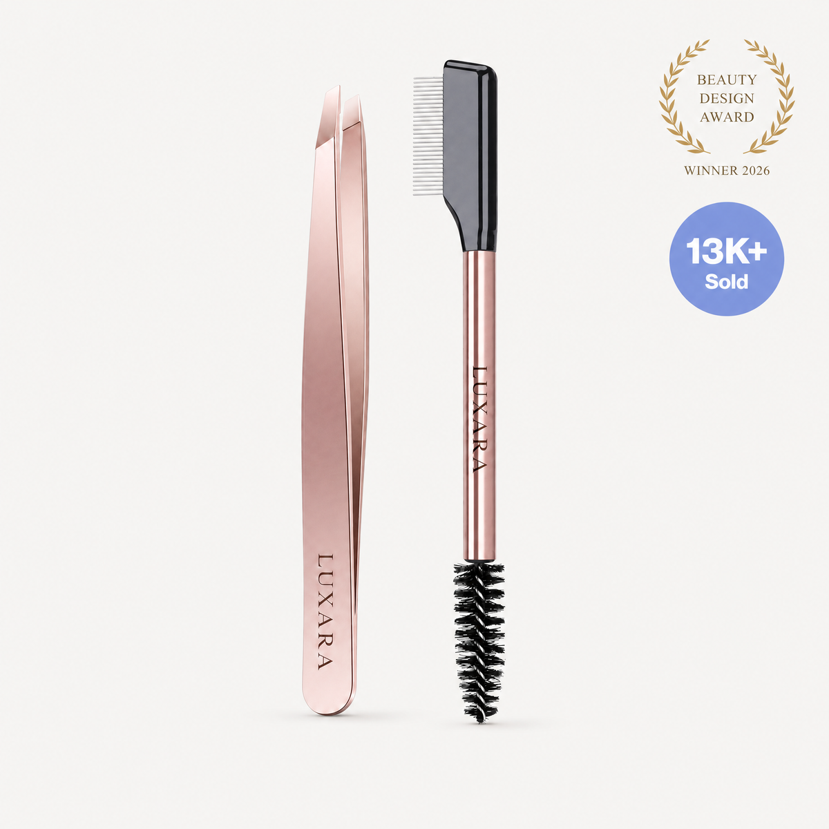 Luxara Precision Tweezer & Brow Set