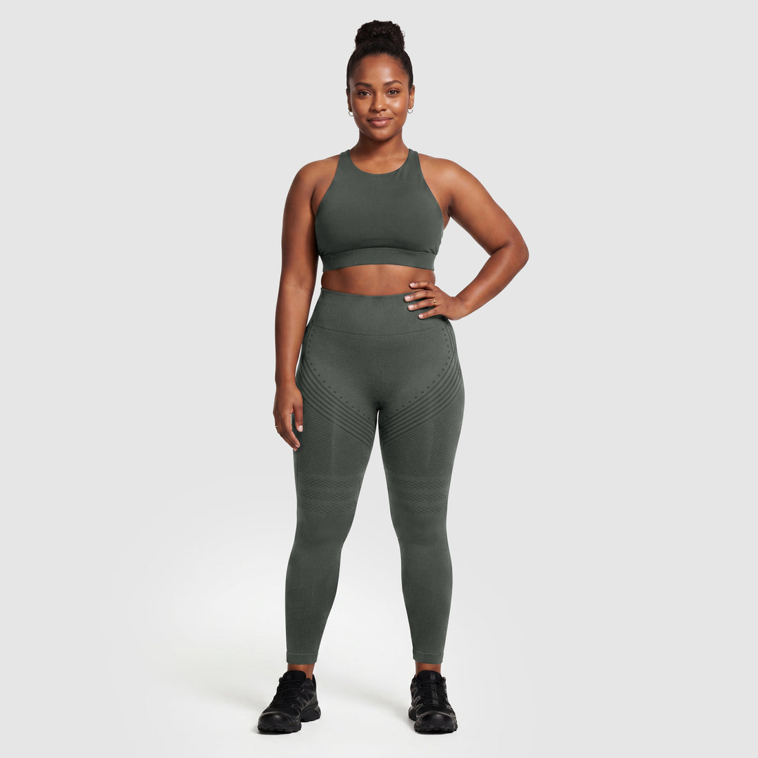 Legging Sculpt 3D Gris