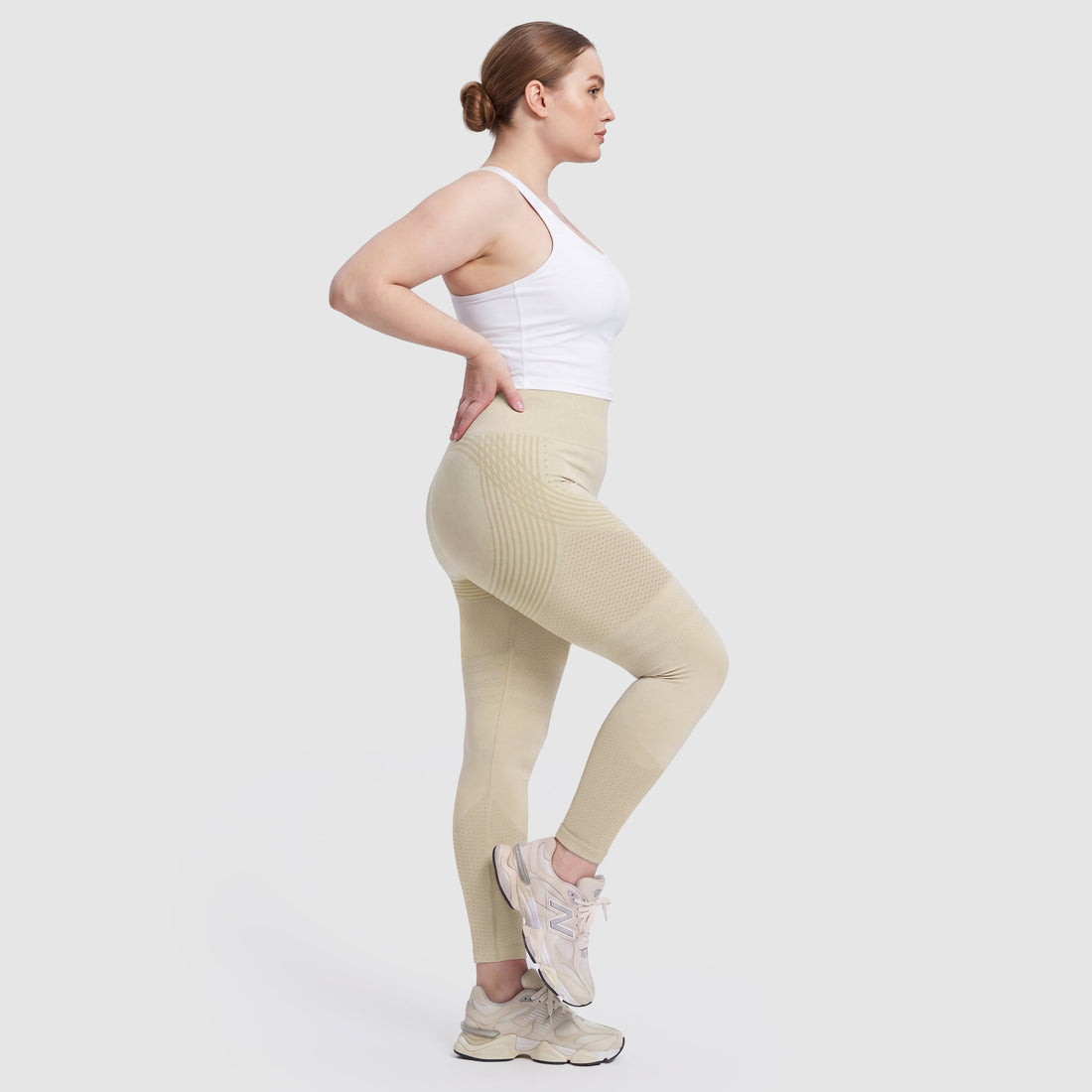 Legging Sculpt 3D Beige