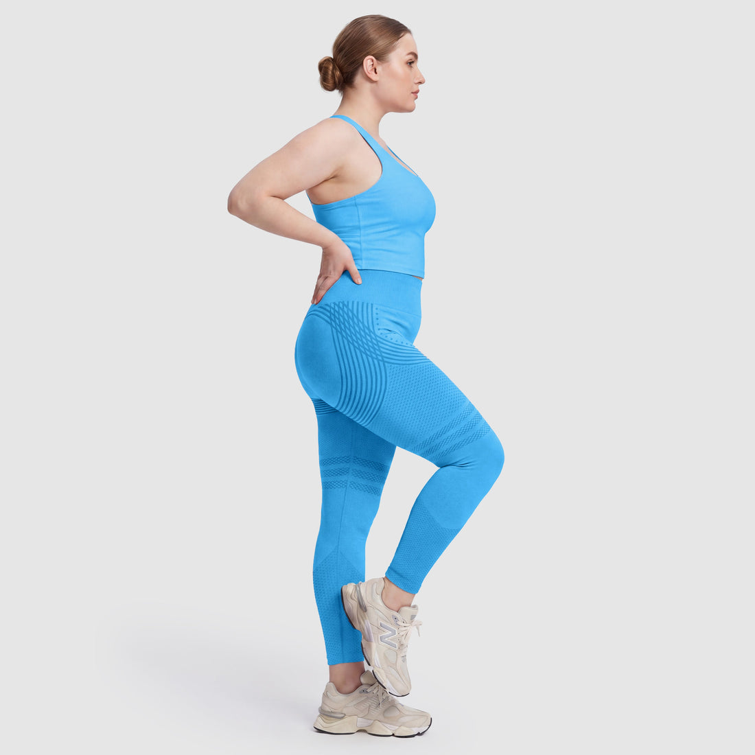 Legging Sculpt 3D Turquoise