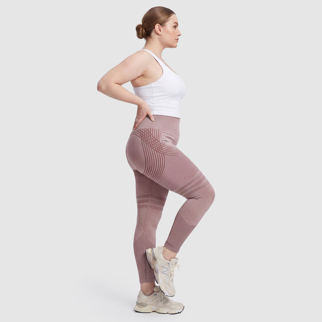 Legging Sculpt 3D Rose