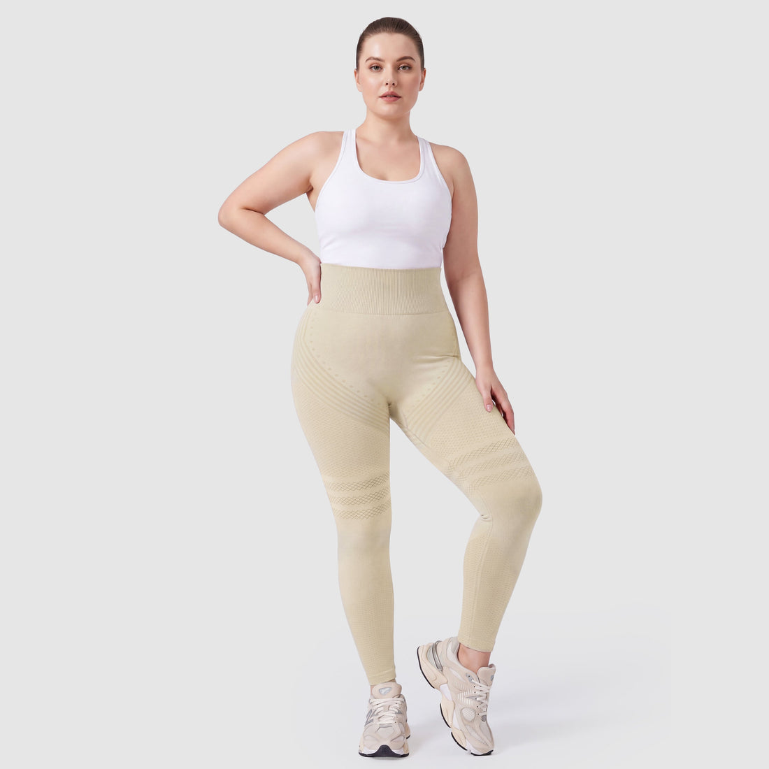 Legging Sculpt 3D Beige
