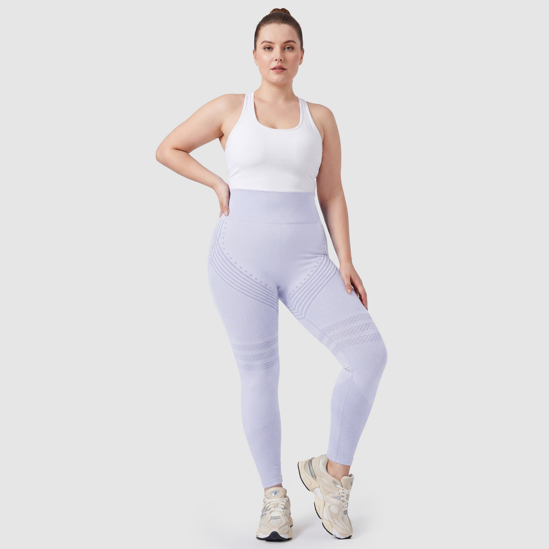 Legging Sculpt 3D Bleu clair