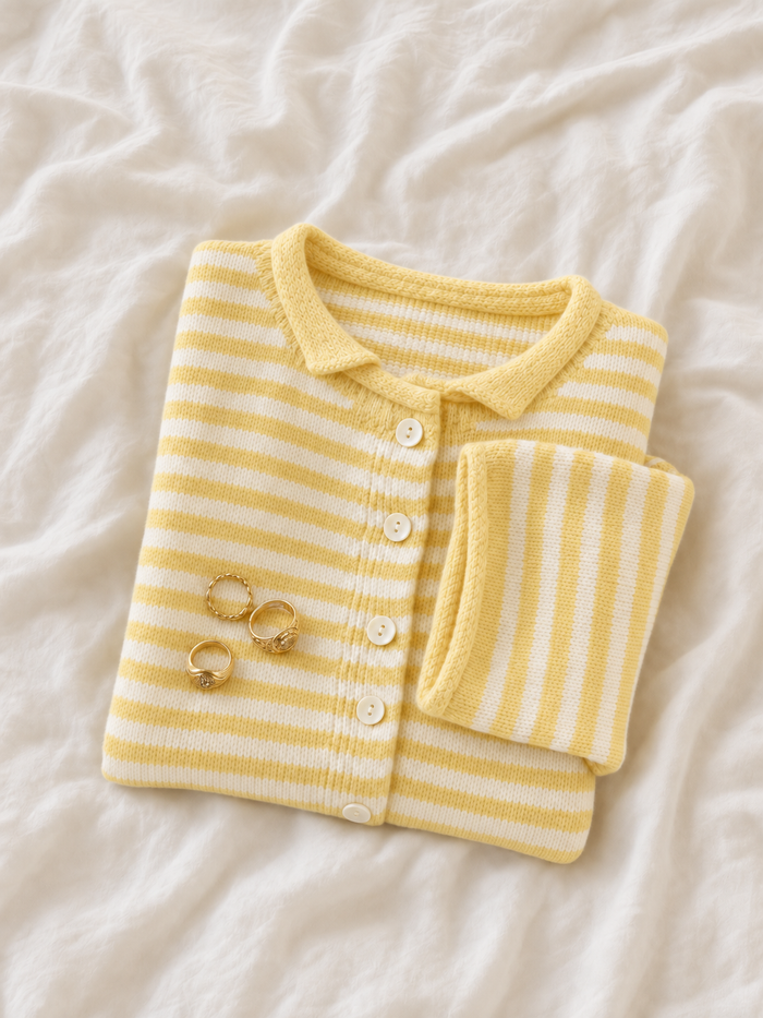 Gisèle Cardigan Lemon