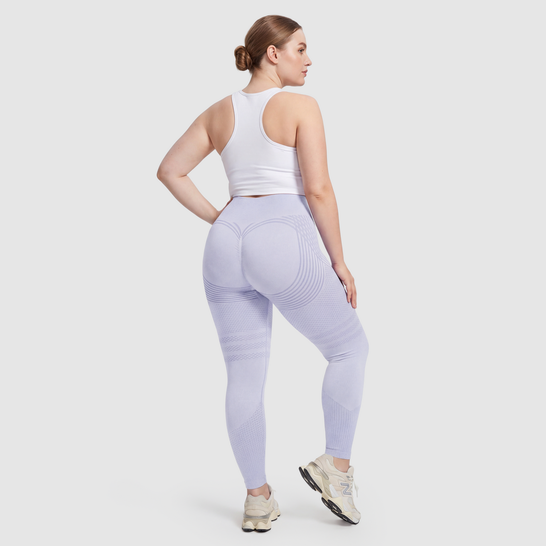 Legging Sculpt 3D Bleu clair