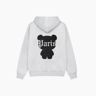 Hoodie Luxara Paris  - Grey Bear