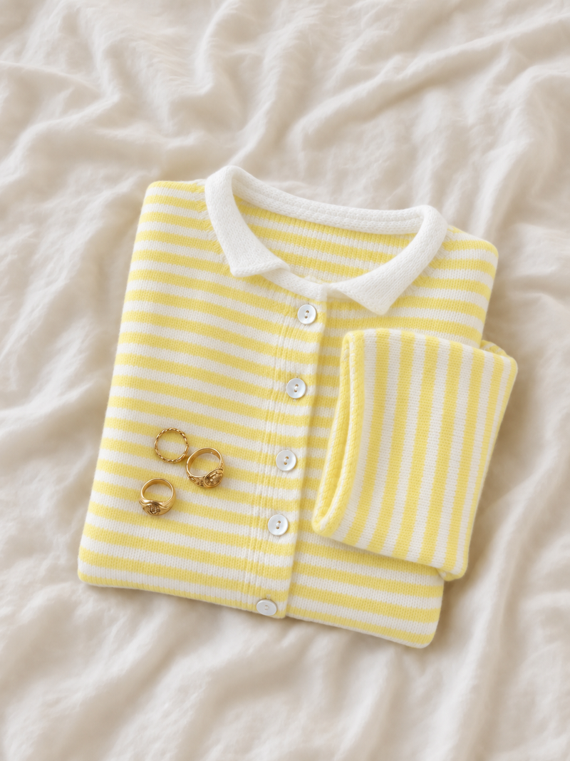Gisèle Cardigan Lemon