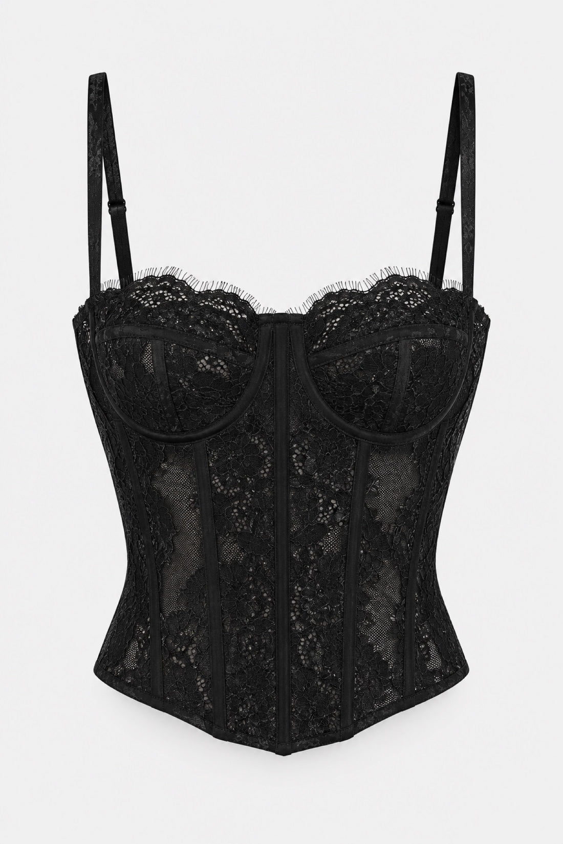 Carmilla — Bustier corset en dentelle