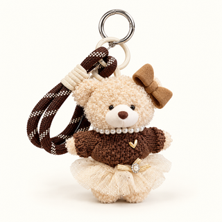 Charm Ourson Ballerine Chocolat