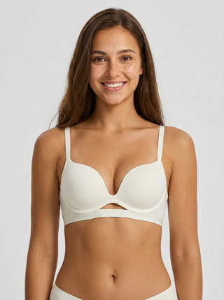 Office Elegance — Soutien-Gorge Push-Up Sans Armatures