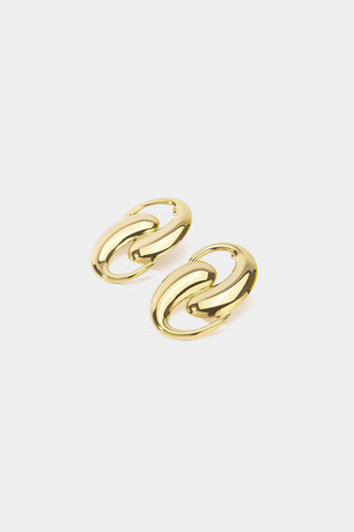 Boucles d'Oreilles Géométriques Dorées