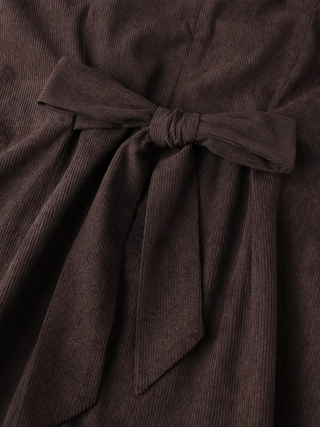 Félicie robe trapèze à nœud
