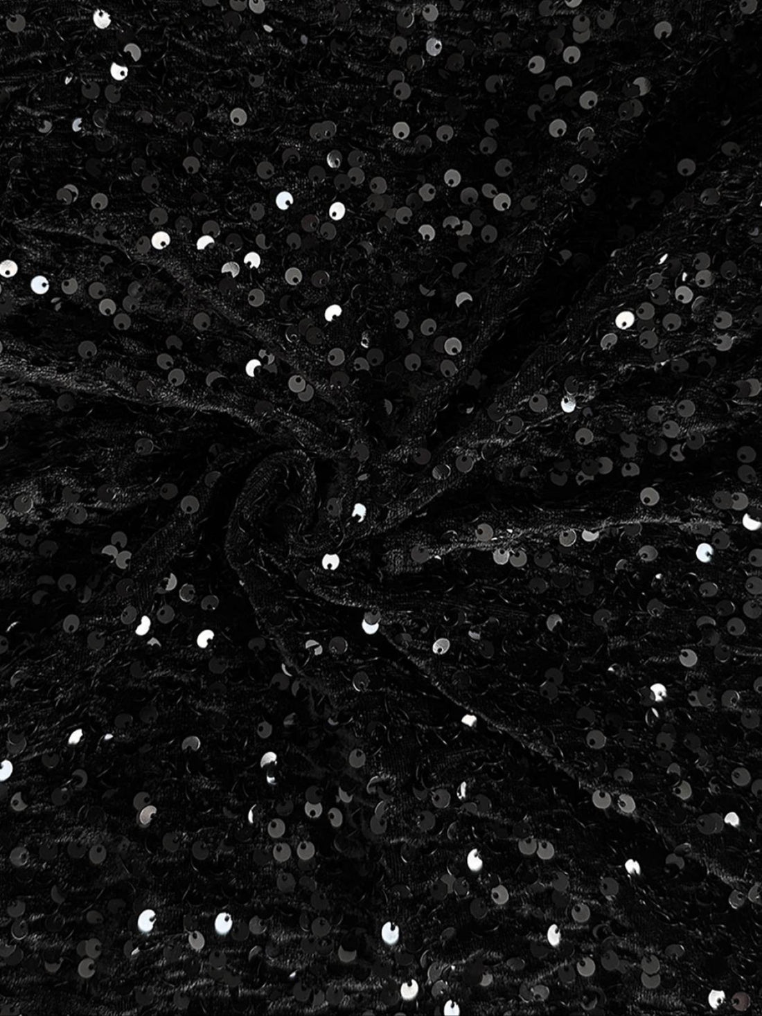 Joséphine — Pantalon large à sequins et nœud