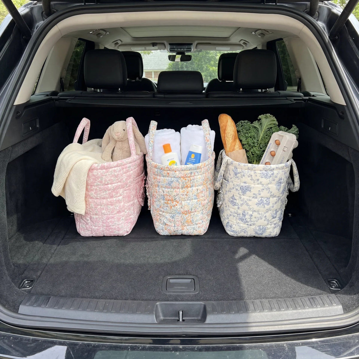 Juliette basket car trunk