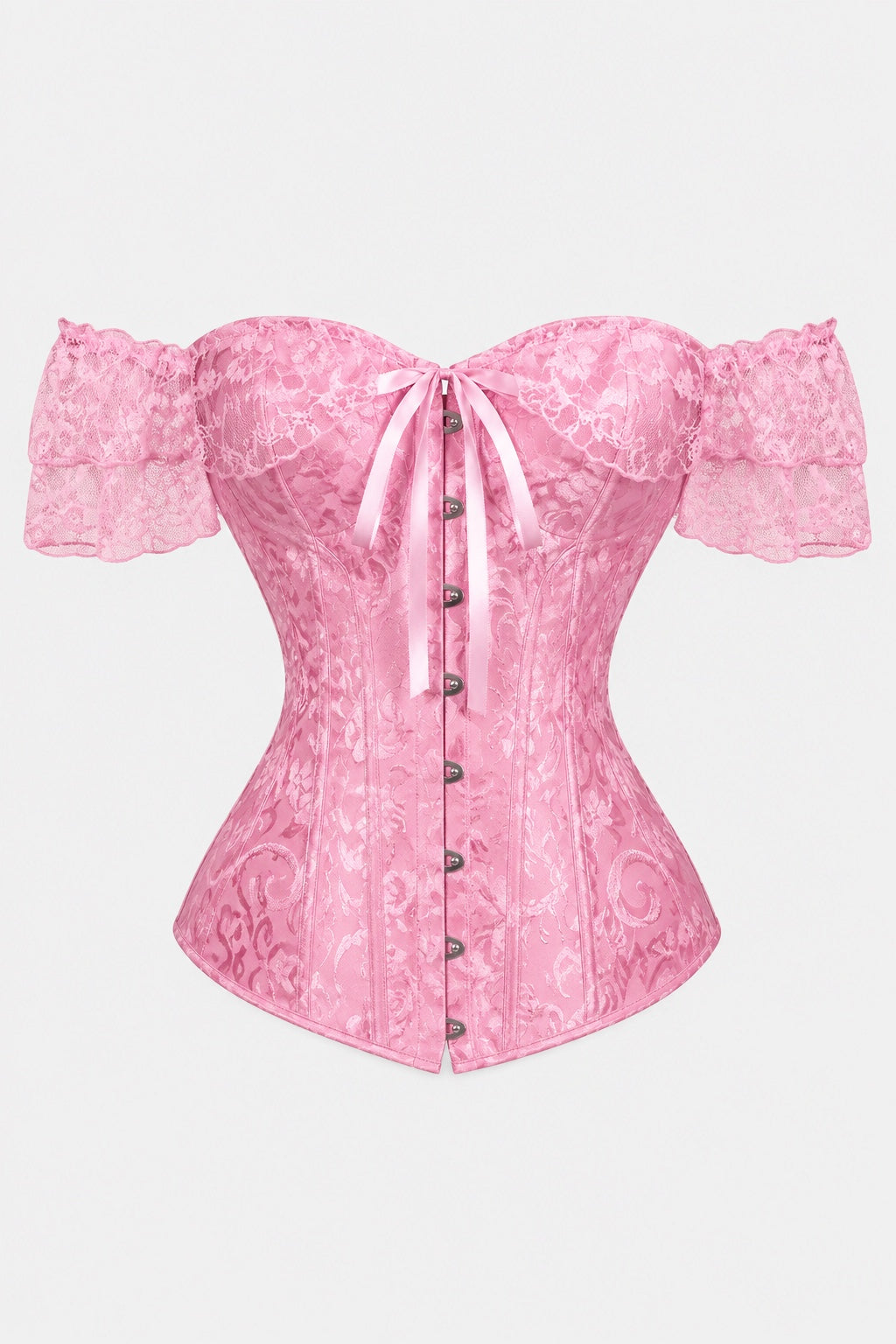 Lenore — Corset épaules dénudées en dentelle