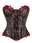Léopard dentelle rouge
