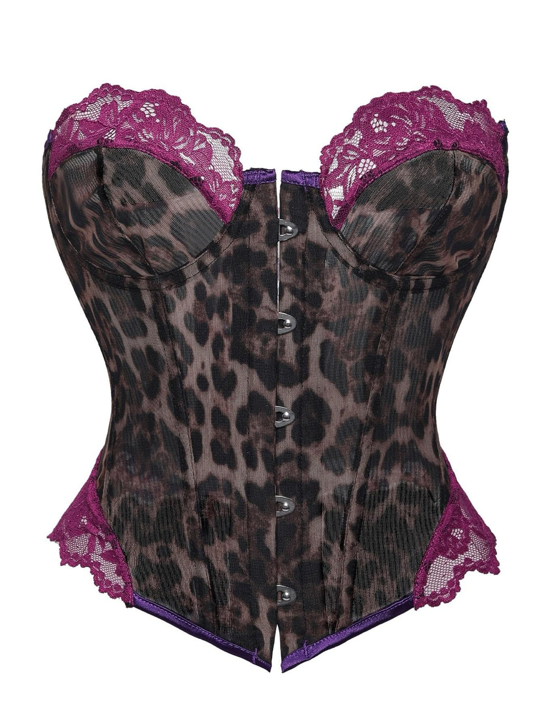 Leonora corset léopard