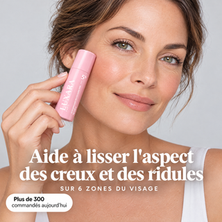 Aide à lisser l'aspect des creux et des ridules