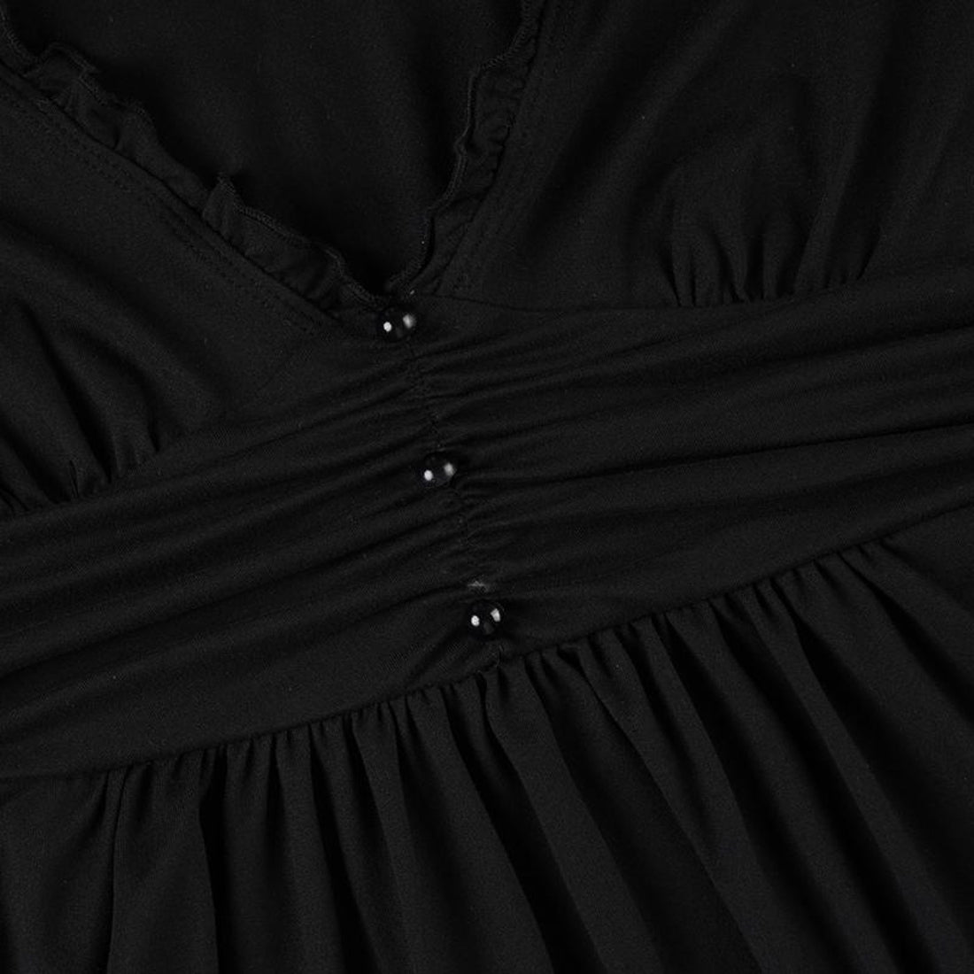 Ombeline top col V dentelle