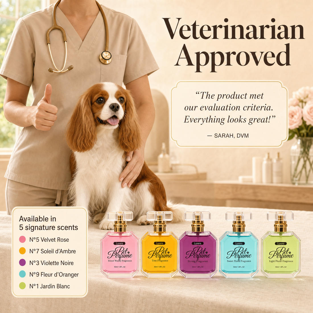 Veterinarian approved: evaluated by Sarah, DVM