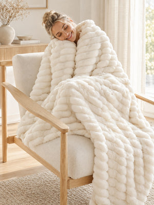 Luxara Blanket – The Giant Ultra-Soft Marshmallow Throw