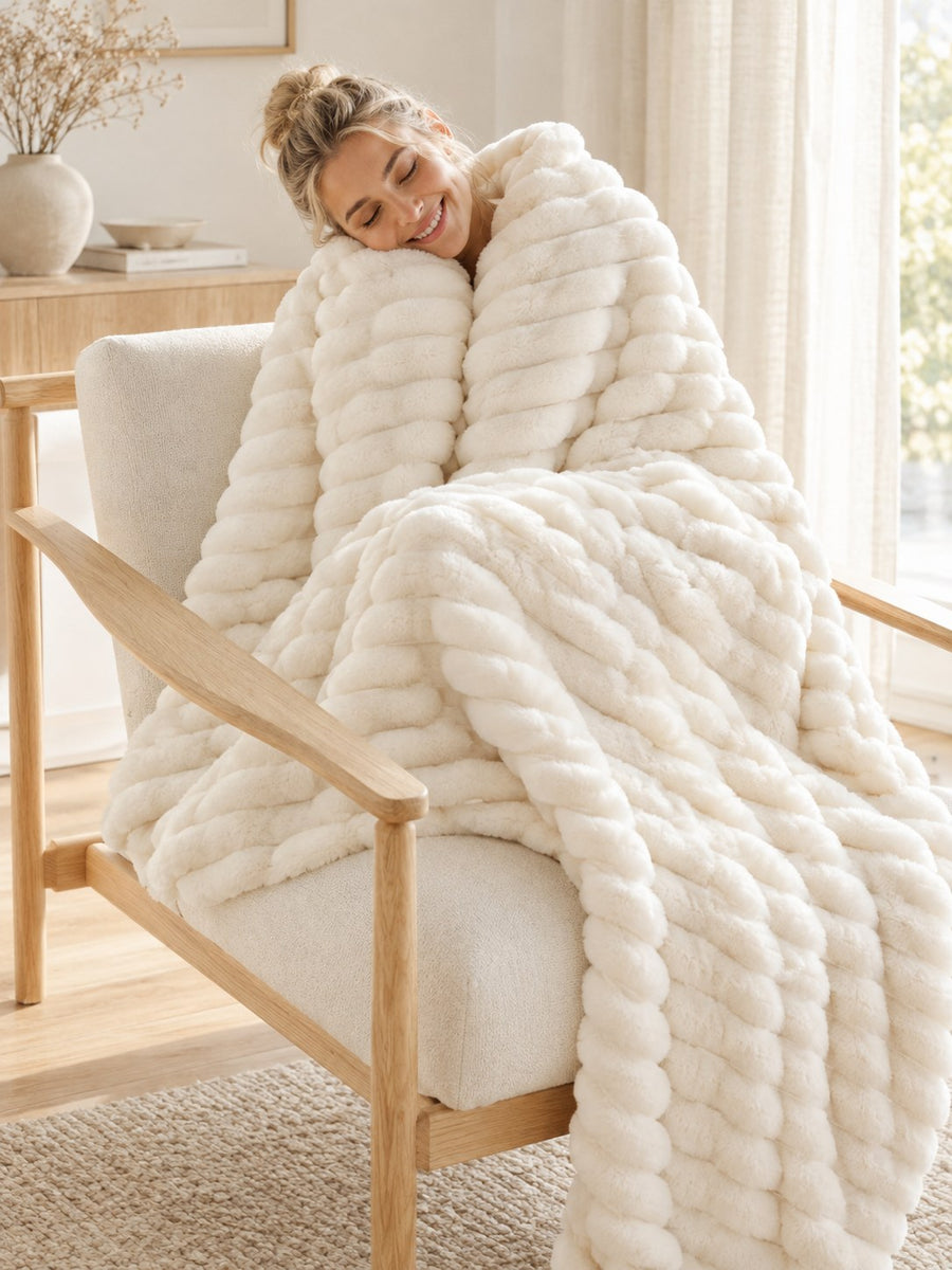 Plaid Luxara – Le plaid guimauve géant ultra-doux