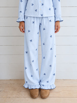 pyjama-raye-bleu-noeuds-2