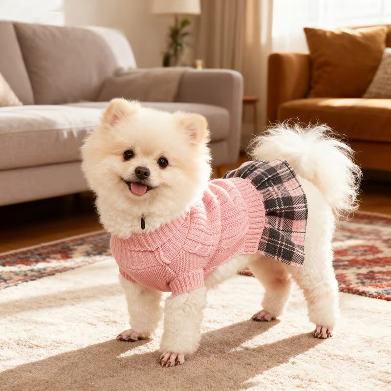 Le pull préféré de votre chien, version robe