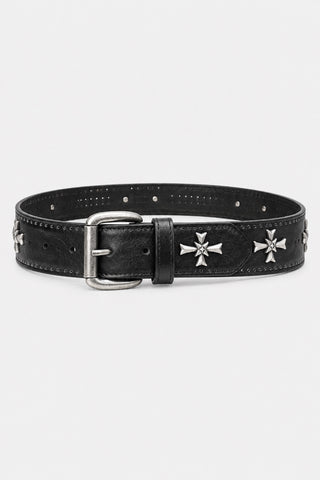Templière — Ceinture cloutée croix