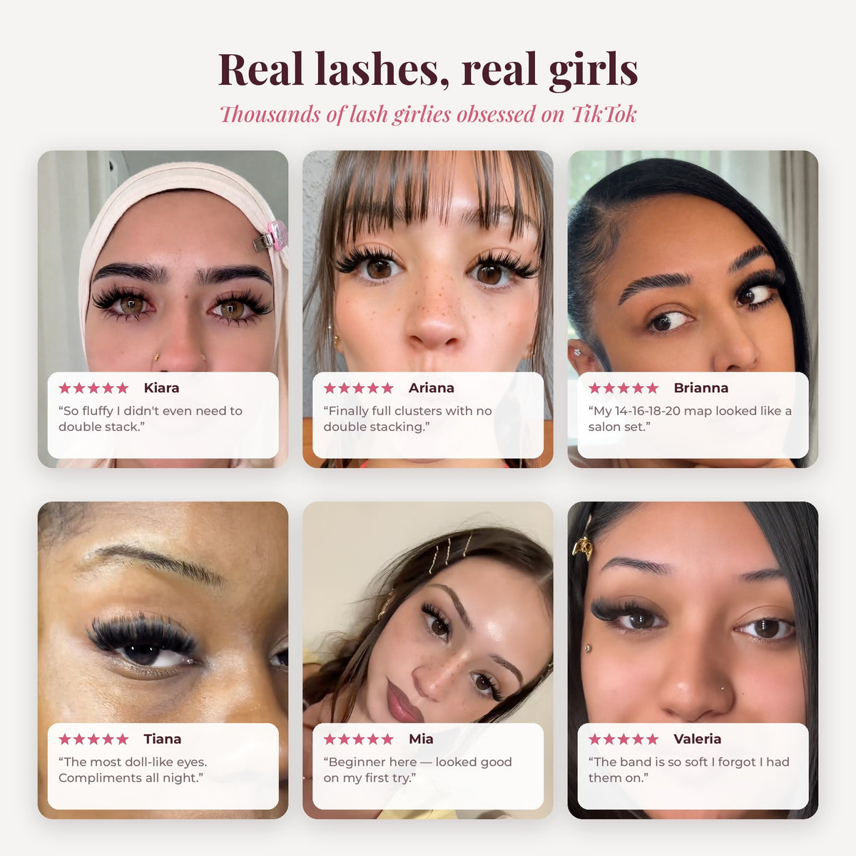 Luxara Ultra Fluffy Lash Clusters