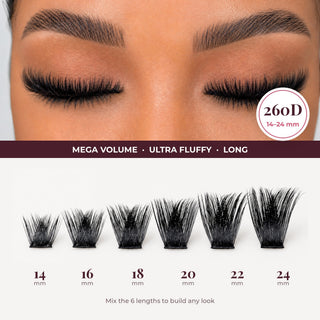 Luxara Ultra Fluffy Lash Clusters